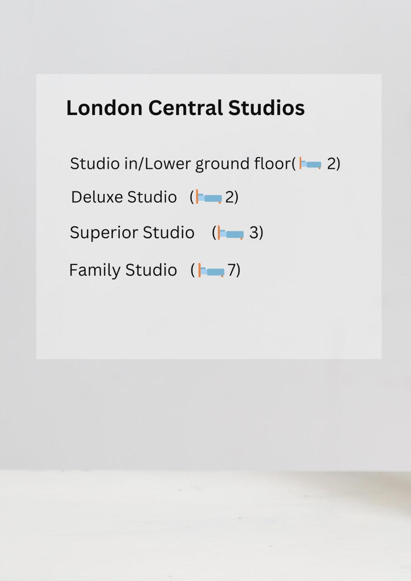 London Central Studios Exterior foto